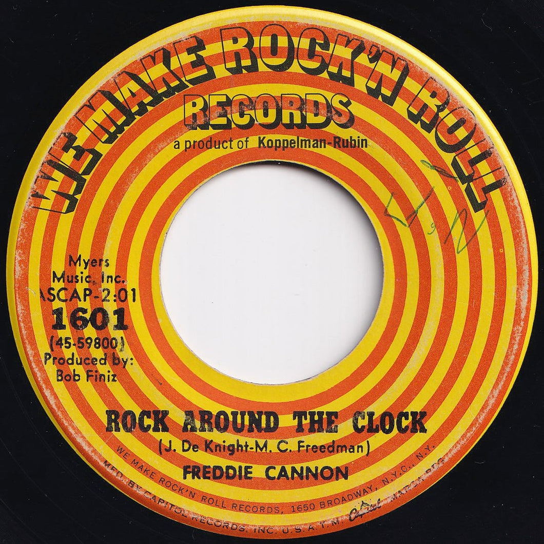 Freddie Cannon - Rock Around The Clock / Sock It To The Judge (7 inch Record / Used)