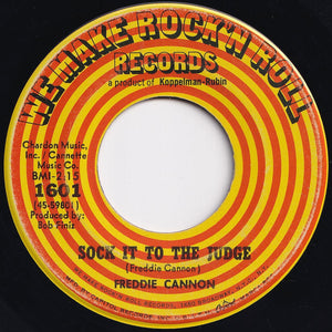 Freddie Cannon - Rock Around The Clock / Sock It To The Judge (7 inch Record / Used)