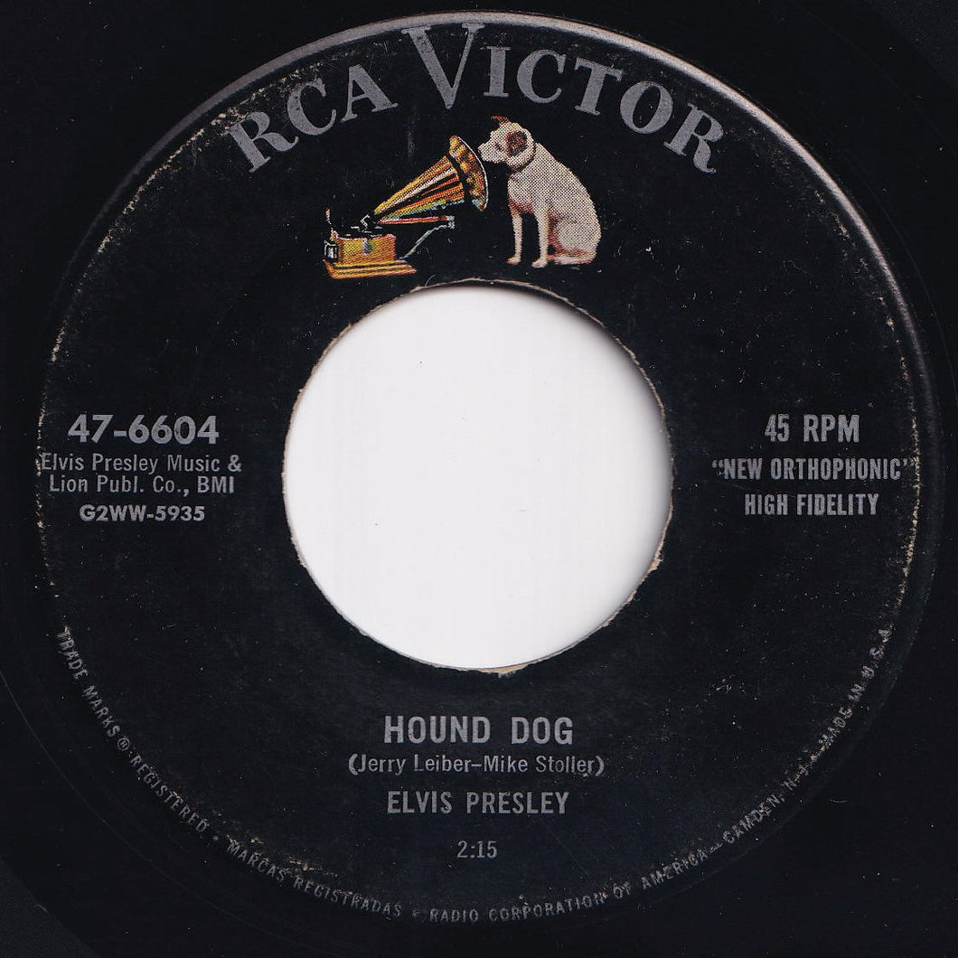 Elvis Presley - Hound Dog / Don't Be Cruel (7 inch Record / Used) –  Solidity Records