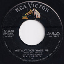 画像をギャラリービューアに読み込む, Elvis Presley - Love Me Tender / Anyway You Want Me (7 inch Record / Used)
