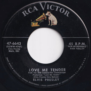 Elvis Presley - Love Me Tender / Anyway You Want Me (7 inch Record / Used)