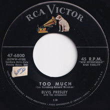 画像をギャラリービューアに読み込む, Elvis Presley - Playing For Keeps / Too Much (7 inch Record / Used)
