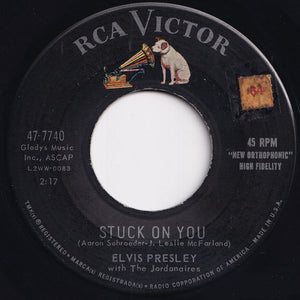 Elvis Presley, Jordanaires - Stuck On You / Fame And Fortune (7 inch Record / Used)