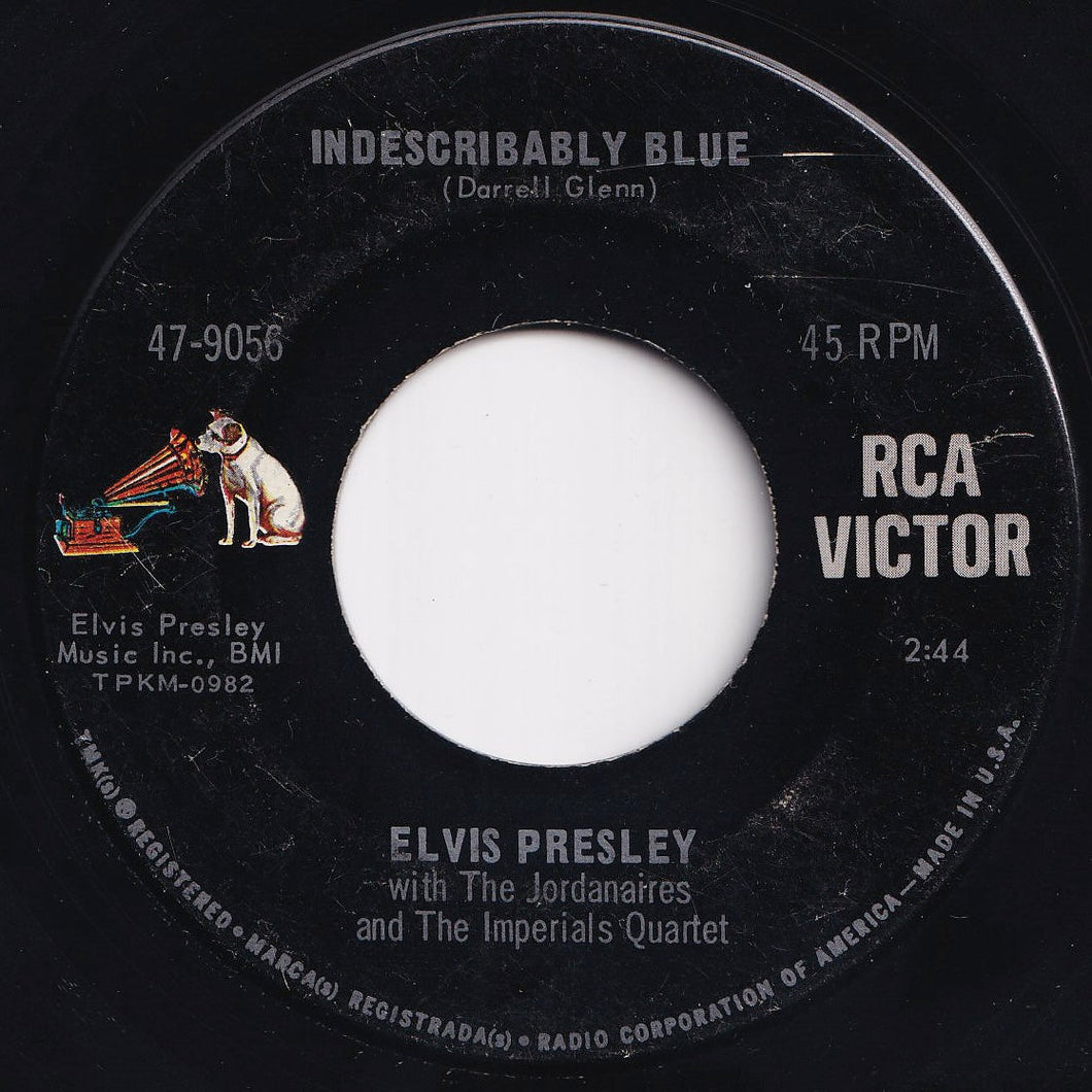 Elvis Presley - Indescribably Blue / Fools Fall In Love (7 inch Record / Used)