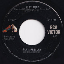 Load image into Gallery viewer, Elvis Presley, Jordanaires - U.S. Male / Stay Away (7 inch Record / Used)
