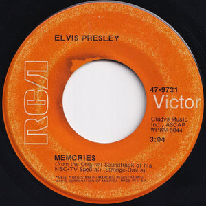 Elvis Presley - Charro / Memories (7 inch Record / Used)