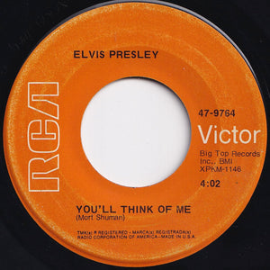 Elvis Presley - Suspicious Minds / You'll Think Of Me (7 inch Record / Used)