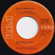 画像をギャラリービューアに読み込む, Elvis Presley - Burning Love / It&#39;s A Matter Of Time (7 inch Record / Used)
