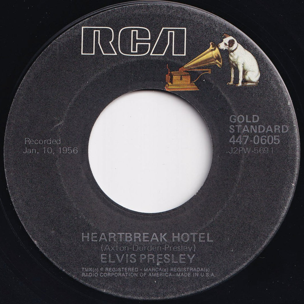 Elvis Presley - Heartbreak Hotel / I Was The One (7 inch Record / Used)