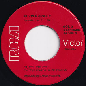 Elvis Presley - Blue Suede Shoes / Tutti Frutti (7 inch Record / Used)