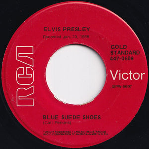 Elvis Presley - Blue Suede Shoes / Tutti Frutti (7 inch Record / Used)