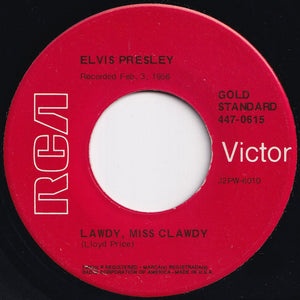 Elvis Presley - Shake, Rattle And Roll / Lawdy, Miss Clawdy (7 inch Record / Used)