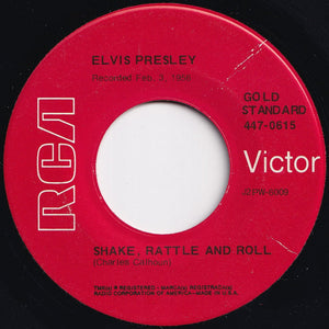 Elvis Presley - Shake, Rattle And Roll / Lawdy, Miss Clawdy (7 inch Record / Used)