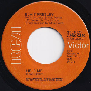 Elvis Presley - If You Talk In Your Sleep / Help Me (7 inch Record / Used)