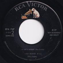 Load image into Gallery viewer, Elvis Presley - Blue Suede Shoes; Tutti Frutti / I Got A Woman; Just Because (7 inch Record / Used)
