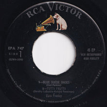 Load image into Gallery viewer, Elvis Presley - Blue Suede Shoes; Tutti Frutti / I Got A Woman; Just Because (7 inch Record / Used)
