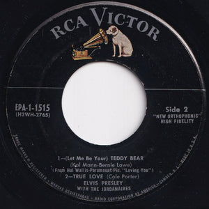 Elvis Presley, Jordanaires - Loving You; Party / (Let Me Be Your) Teddy Bear; True Love (7 inch Record / Used)