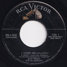 画像をギャラリービューアに読み込む, Elvis Presley, Jordanaires - Loving You; Party / (Let Me Be Your) Teddy Bear; True Love (7 inch Record / Used)
