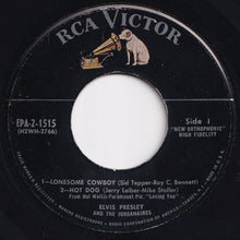 画像をギャラリービューアに読み込む, Elvis Presley - Lonesome Cowboy; Hot Dog / Mean Woman Blues; Got A Lot O&#39; Livin&#39; To Do (7 inch Record / Used)
