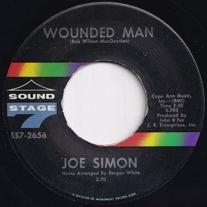 Joe Simon - Farther On Down The Road / Wounded Man (7 inch Record / Used)