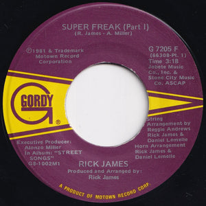 Rick James - Super Freak (Part 1) / (Part 2) (7 inch Record / Used)