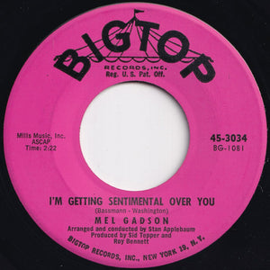 Mel Gadson - Comin' Down With Love / I'm Getting Sentimental Over You (7 inch Record / Used)