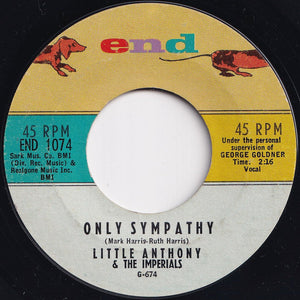 Little Anthony & The Imperials - I'm Taking A Vacation From Love / Only Sympathy (7 inch Record / Used)