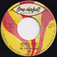 Load image into Gallery viewer, Five Du-Tones - Shake A Tail Feather / Divorce Court (7 inch Record / Used)
