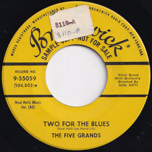 Five Grands - Two For The Blues / Kiss Me (7 inch Record / Used)