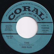 画像をギャラリービューアに読み込む, Fred Ellis - The Face Of An Angel / Time (7 inch Record / Used)
