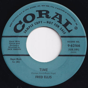 Fred Ellis - The Face Of An Angel / Time (7 inch Record / Used)