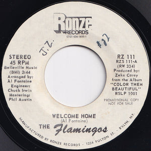 Flamingos - Welcome Home (Stereo) / (Mono) (7 inch Record / Used)