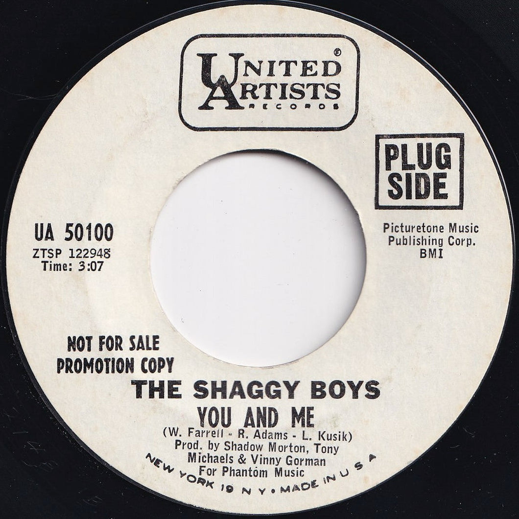 Shaggy Boys - You And Me / Joy In The Morning (7 inch Record / Used)