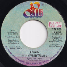 画像をギャラリービューアに読み込む, Ritchie Family - Brazil / Hot Trip (7 inch Record / Used)
