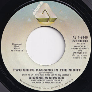 Dionne Warwick - Got A Date / Two Ships Passing In The Night (7 inch Record / Used)