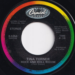 Tina Turner - What's Love Got To Do With It / Rock And Roll Widow (7 inch Record / Used)