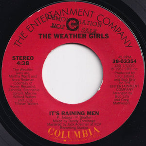 Weather Girls - It's Raining Men / It's Raining Men (7 inch Record / Used)