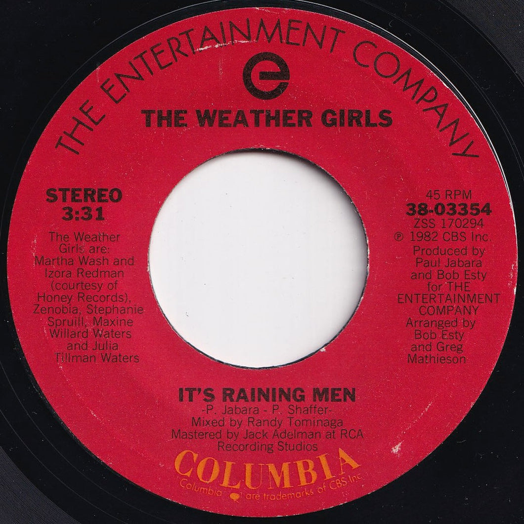 Weather Girls - It's Raining Men / It's Raining Men (7 inch Record / Used)