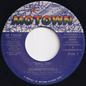 Commodores - Sail On / Thumpin' Music (7 inch Record / Used)