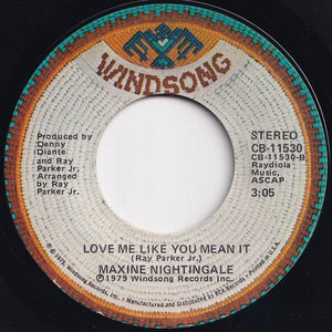 Maxine Nightingale - Lead Me On / Love Me Like You Mean It (7 inch Record / Used)