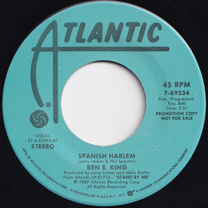 Ben E. King - Spanish Harlem / Spanish Harlem (7 inch Record / Used)