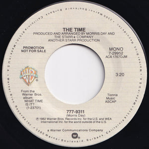 Time - 777-9311 (Stereo) / (Mono) (7 inch Record / Used)