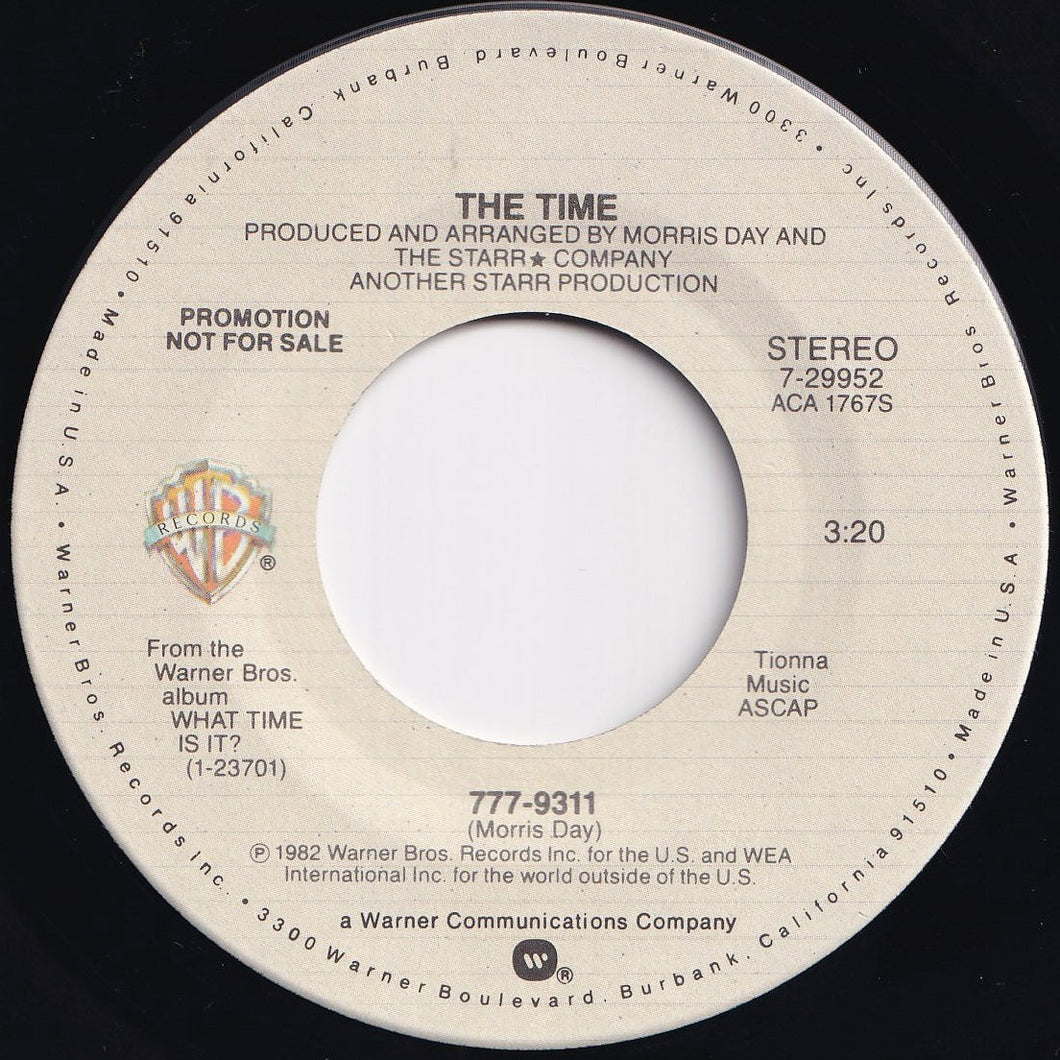 Time - 777-9311 (Stereo) / (Mono) (7 inch Record / Used)