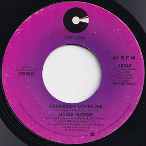 Sister Sledge - He's The Greatest Dancer / Somebody Loves Me (7 inch Record / Used)