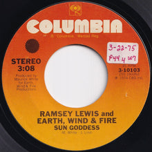 画像をギャラリービューアに読み込む, Ramsey Lewis, Earth, Wind &amp; Fire - Sun Goddess / Jungle Strut (7 inch Record / Used)
