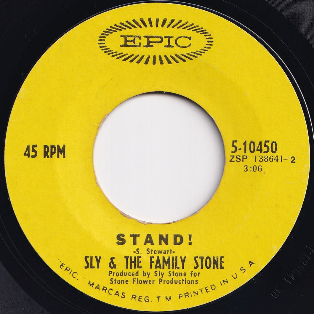 Sly & The Family Stone - Stand! / I Want To Take You Higher (7 inch Record / Used)