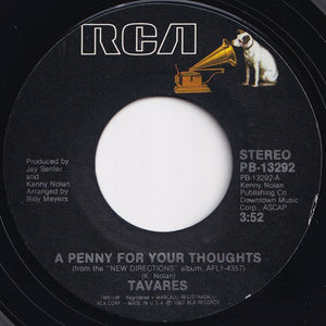 Tavares - A Penny For Your Thoughts / The Skin You're In (7 inch Record / Used)