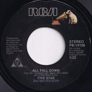 Five Star - All Fall Down / First Avenue (7 inch Record / Used)