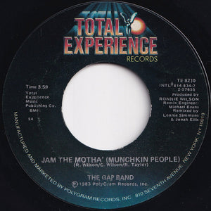 Gap Band - Jam The Motha' (Party Mix) / (Munchkin People) (7 inch Record / Used)