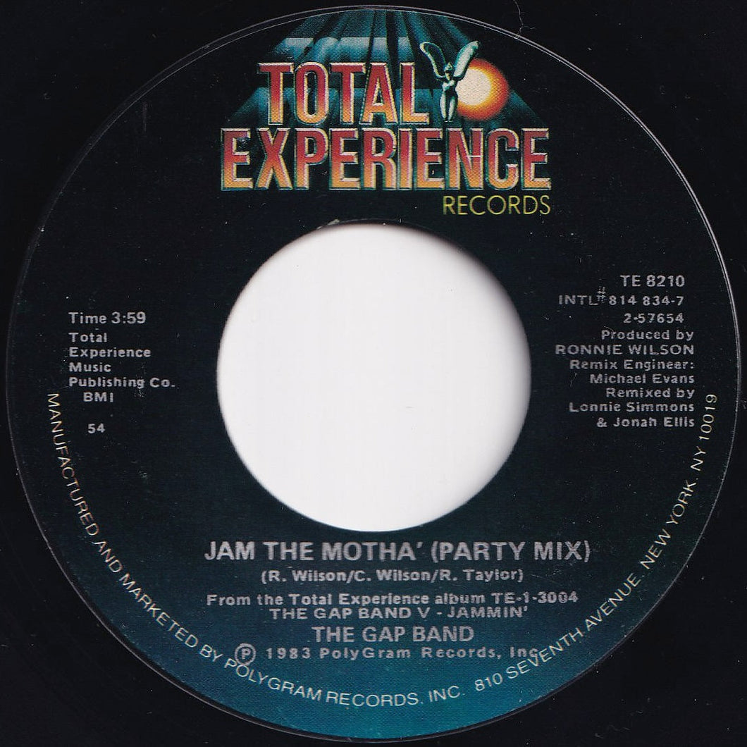 Gap Band - Jam The Motha' (Party Mix) / (Munchkin People) (7 inch Record / Used)